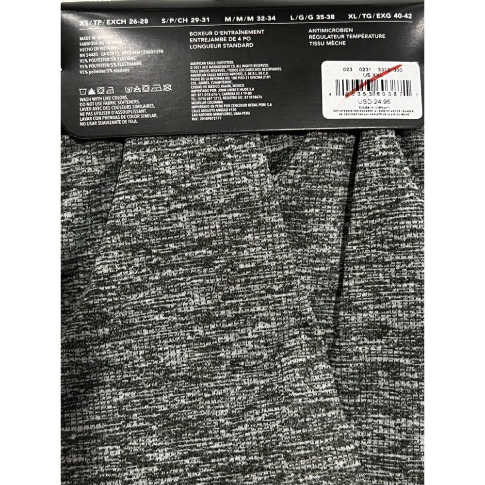 NWT AMERICAN EAGLE Training Boxer 4" Inseam Sz XXXL Green - Picture 2 of 3